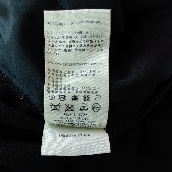 3.1 Phillip Lim High-Rise Straight-Leg Pants - Picture 6 of 7